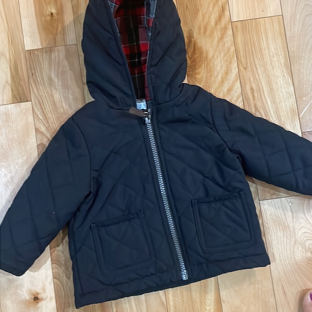 Carter’s plaid flannel lined jacket - Picture 4 of 7